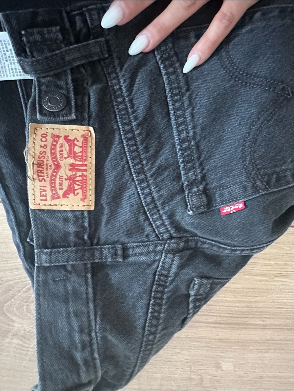 Cinch Black Denim Waistband - Black